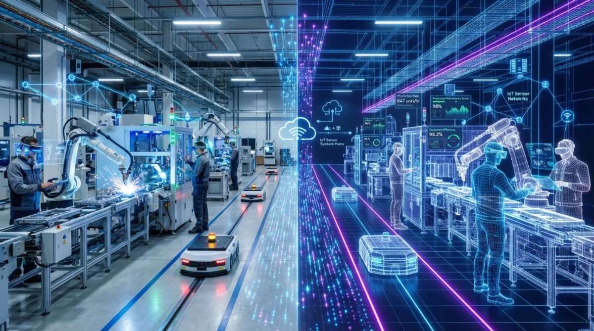 Industry 4.0 Smart Manufacturing 2025