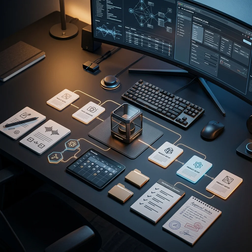 Point AI tools compared with a connected ecommerce content workspace.