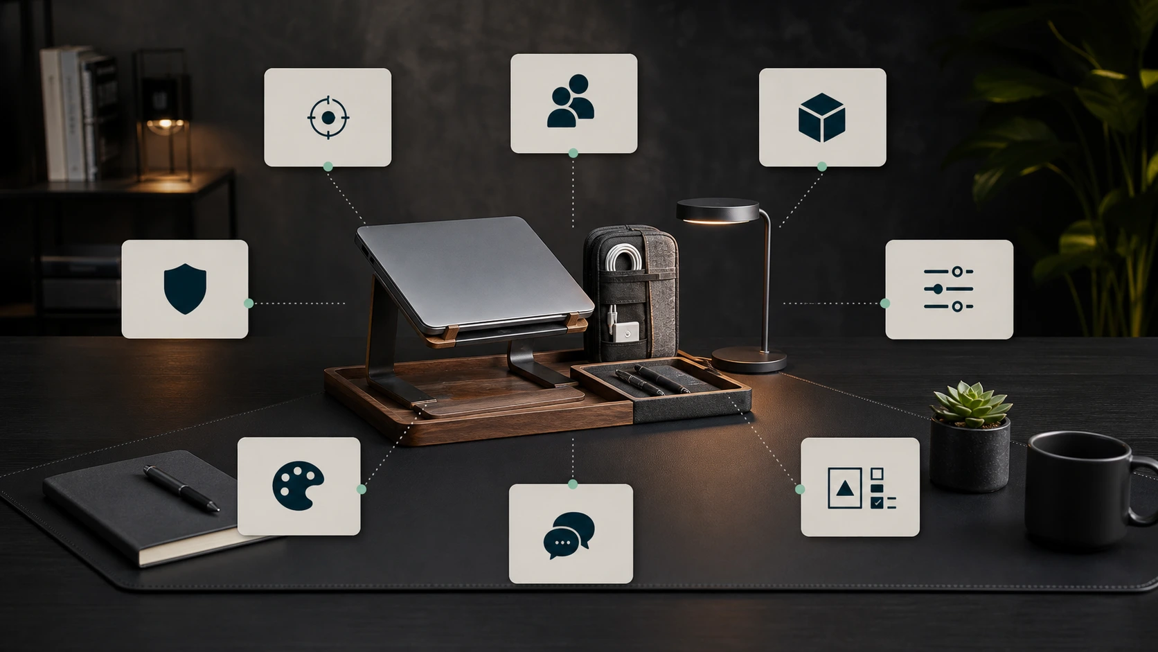 Seven inputs for building an ecommerce AI brand voice including product catalog, buyer context, visual style, and claim boundaries.